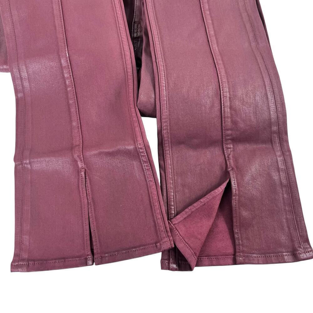 New Women’s Hudson Barbara High-Rise Baby Bootcut Jean w/ Slit Hem Size 25 - Picture 4 of 11